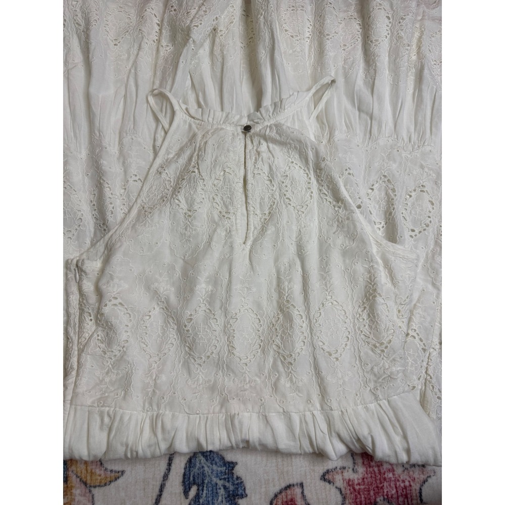 Anthropologie Eyelet Dress NWT Women's 8 Cottagecore Boho Maeve Festival Lace - Picture 10 of 13